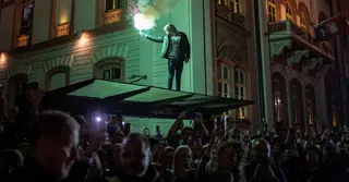 সরকারবিরোধী বিক্ষোভে উত্তাল সার্বিয়া